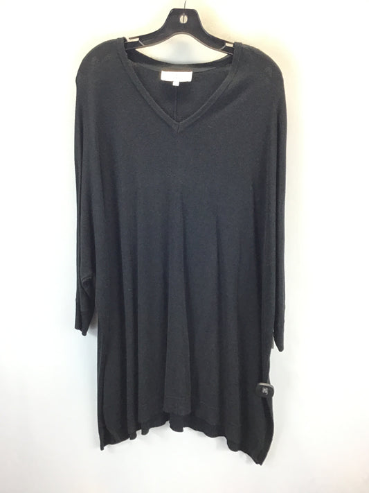 Sweater By Laurie Felt In Black, Size: L