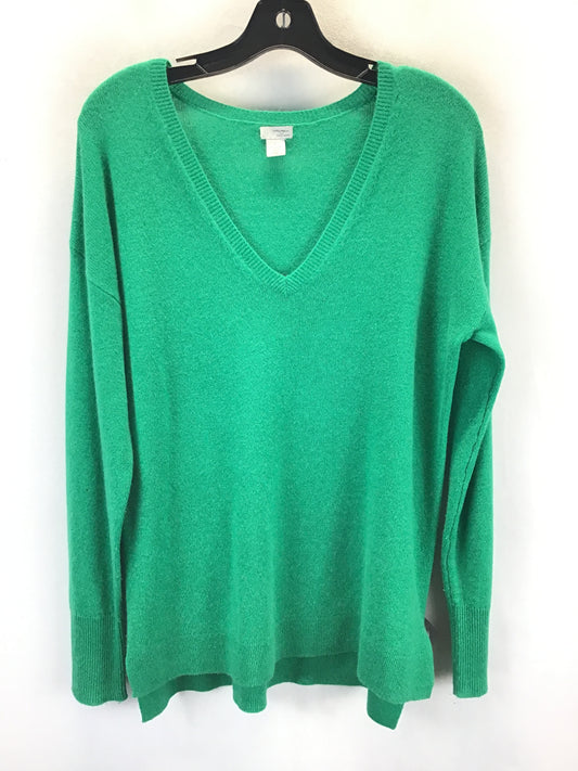 Sweater By Halogen In Green, Size: L