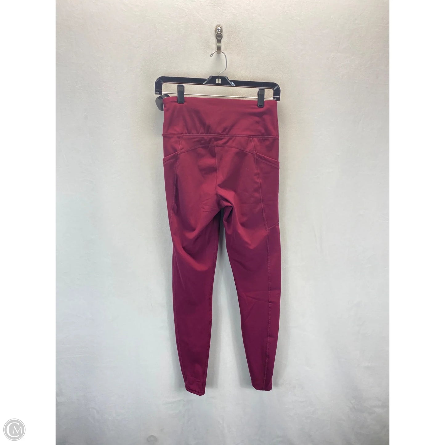 Athletic Leggings By Members Mark In Red, Size: S
