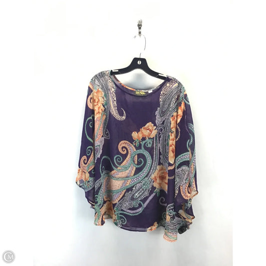 Shawl By Bob Mackie Qvc In Multi-colored, Size: 1x