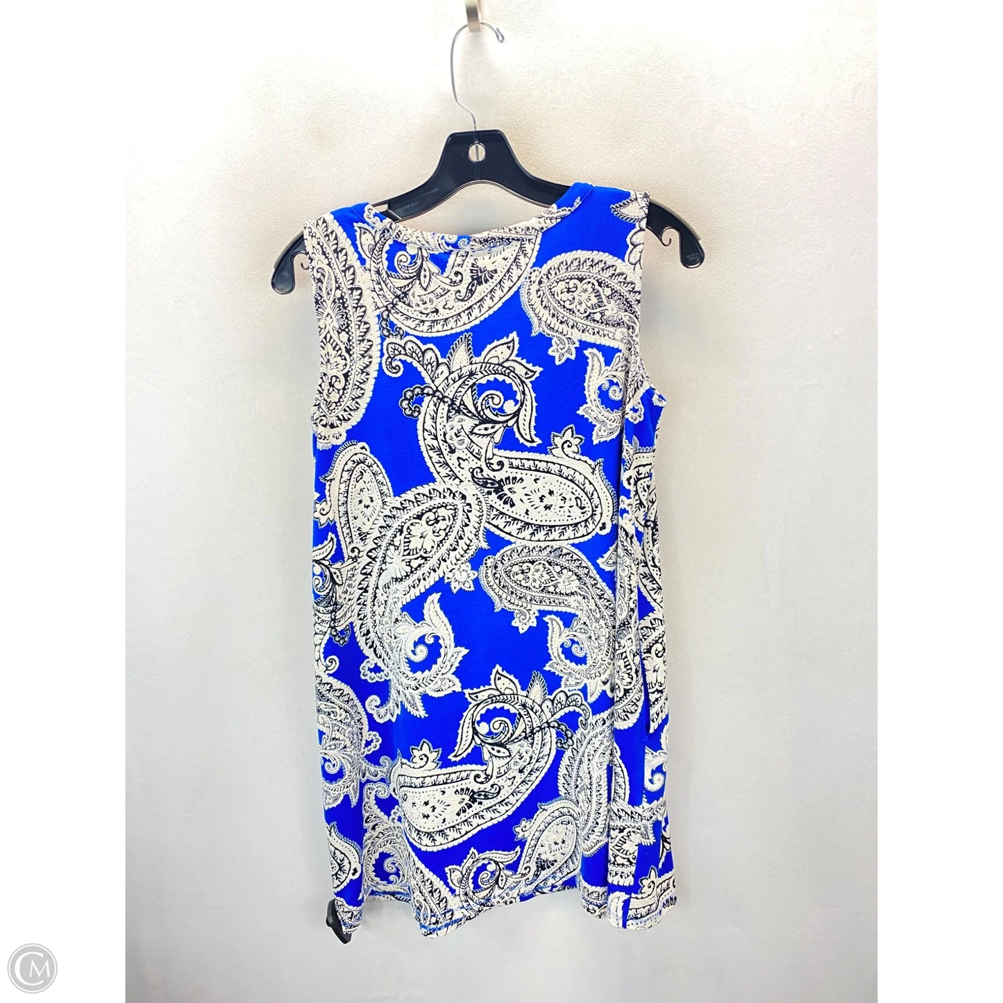 Tunic Sleeveless By Alyx In Blue & White, Size: S