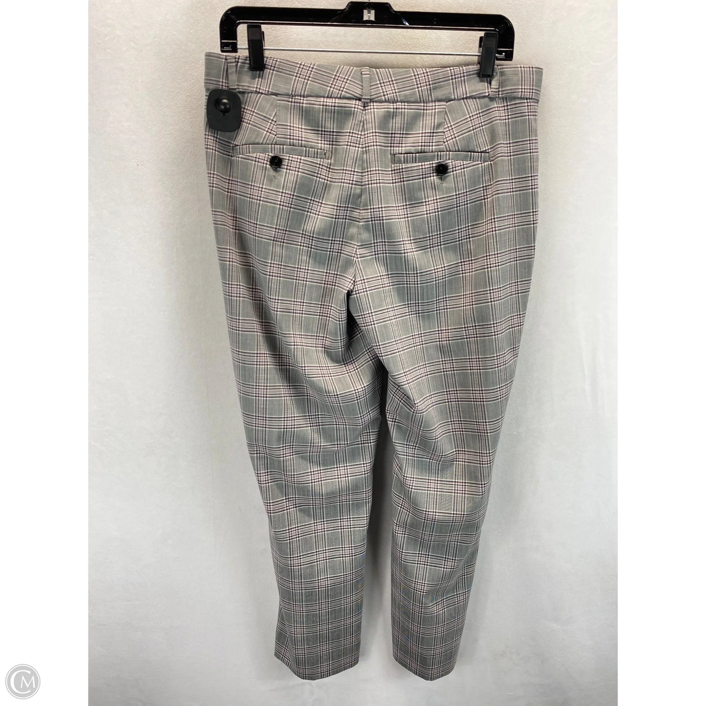 Pants Dress By Banana Republic In Plaid Pattern, Size: 8