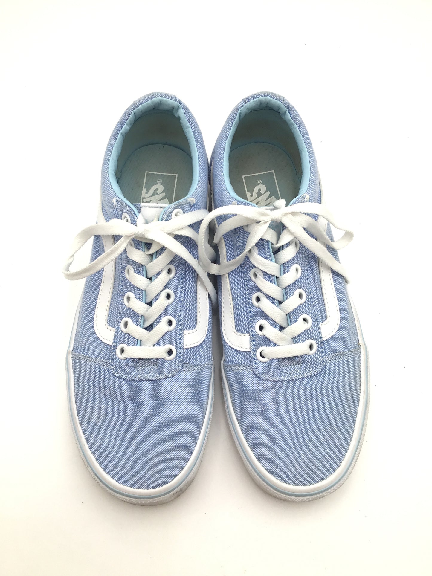 Blue Shoes Sneakers Vans, Size 9.5