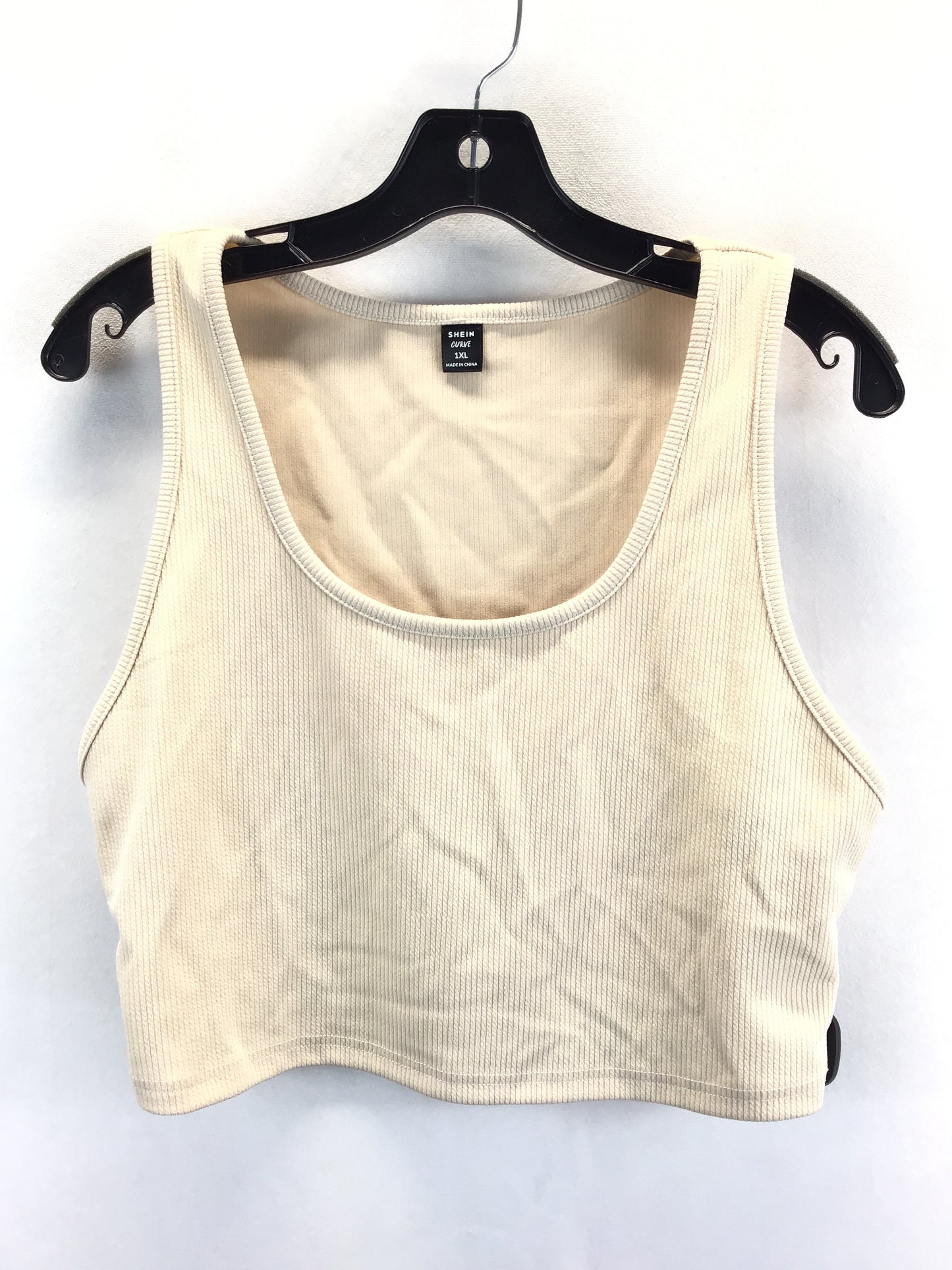 White Top Sleeveless Shein, Size 1x