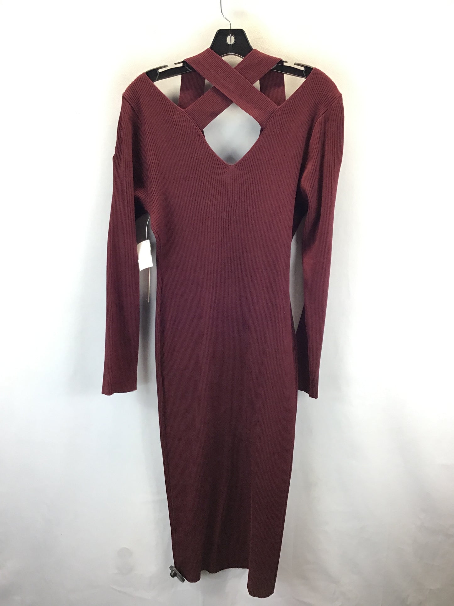 Dress Sweater By Almost Famous In Red, Size: 2x