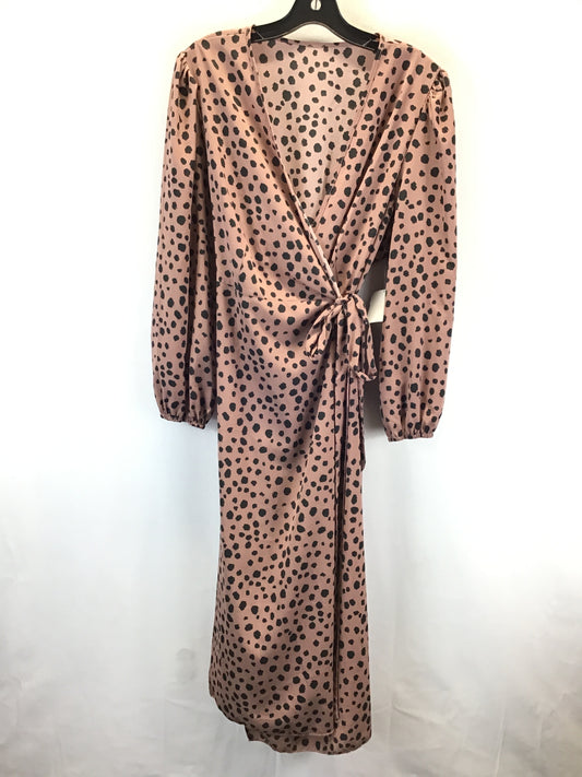 Dress Casual Midi By Shein In Animal Print, Size: 2x