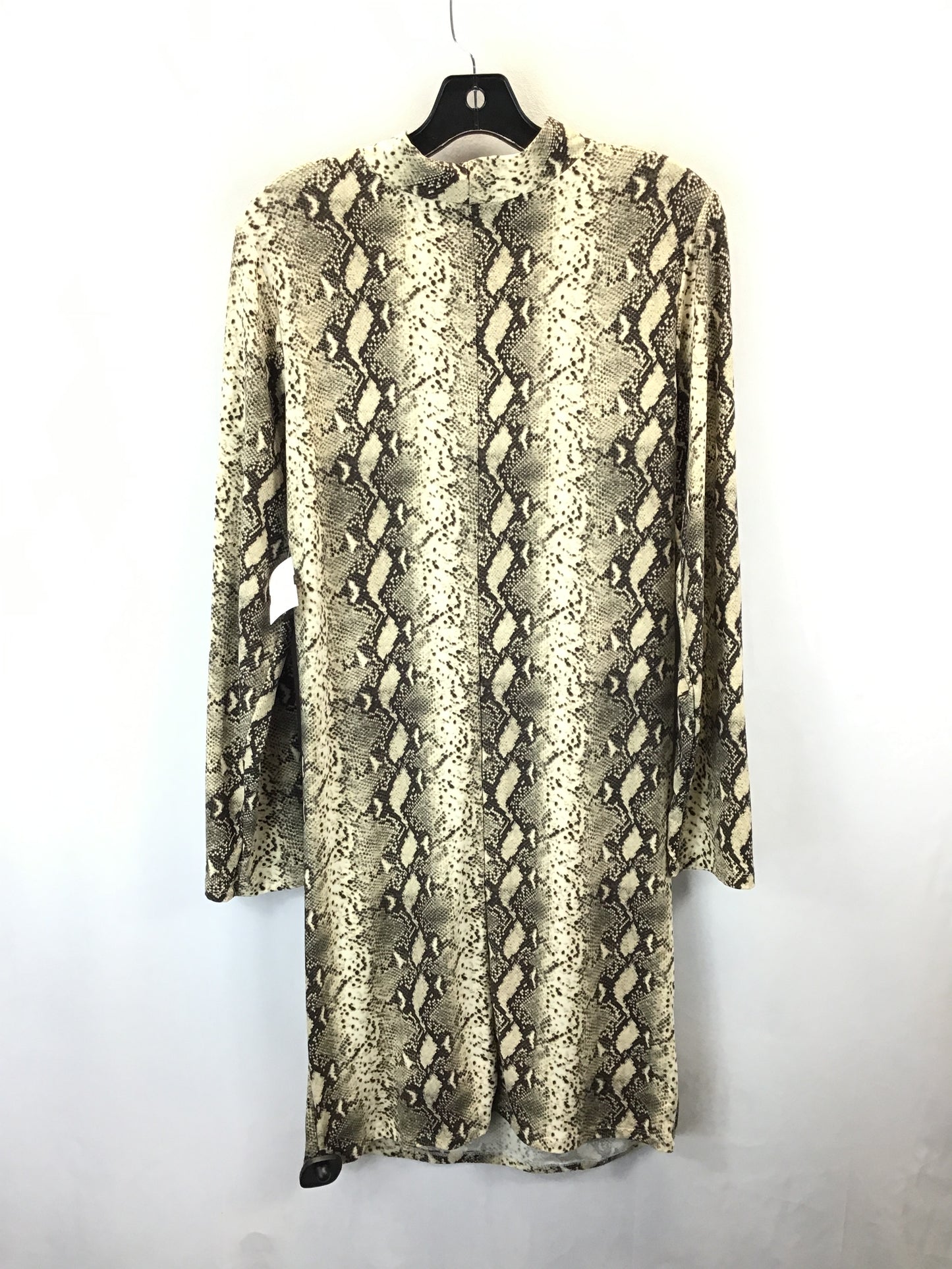 Dress Casual Midi By Clothes Mentor In Animal Print, Size: 1x