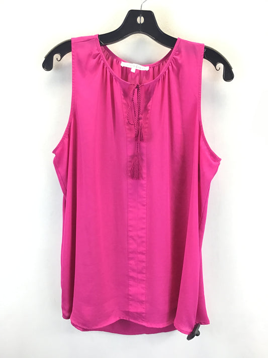 Top Sleeveless By Violet And Claire In Pink, Size: L