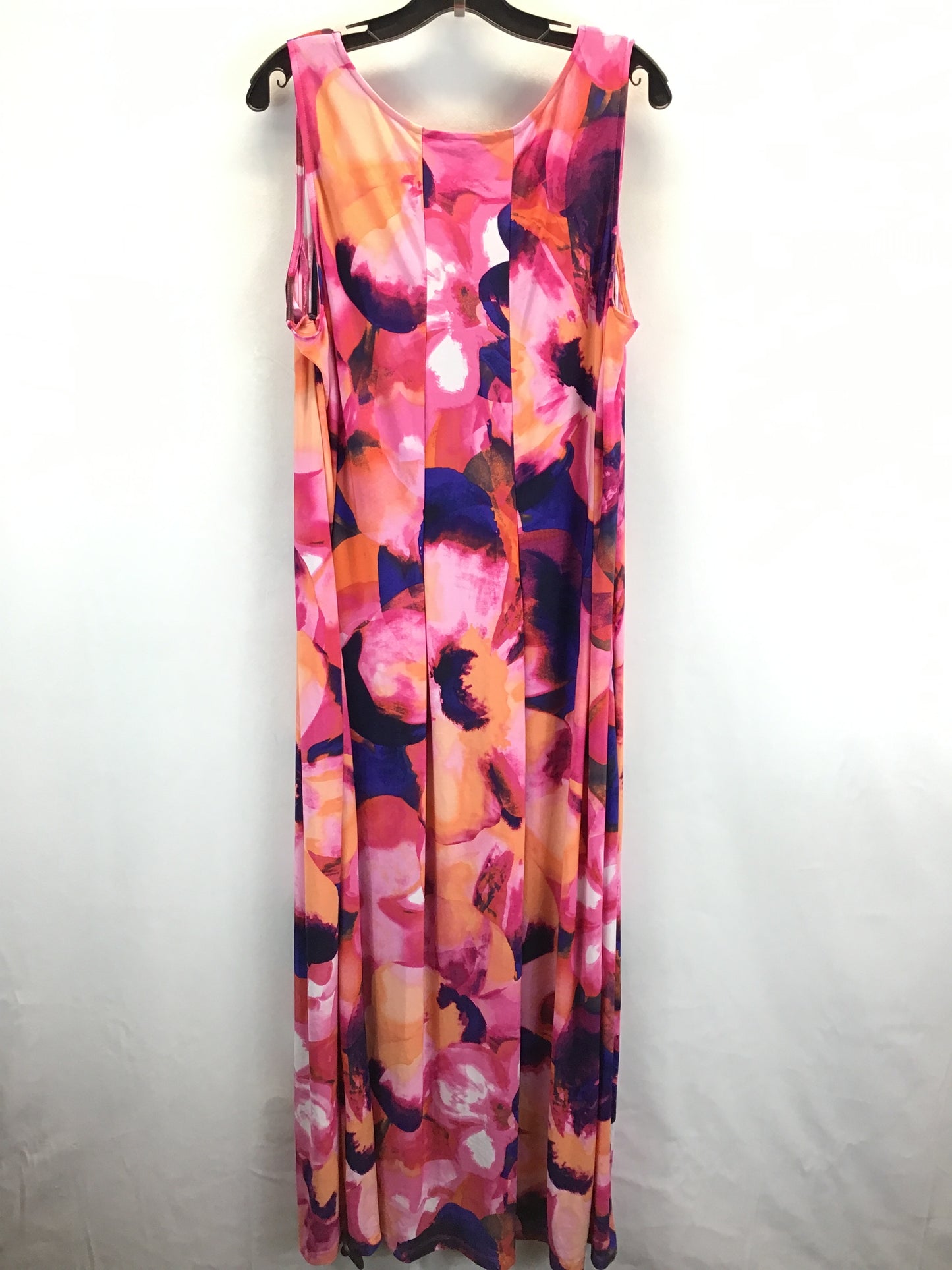 Pink Dress Casual Maxi Glamour, Size 18