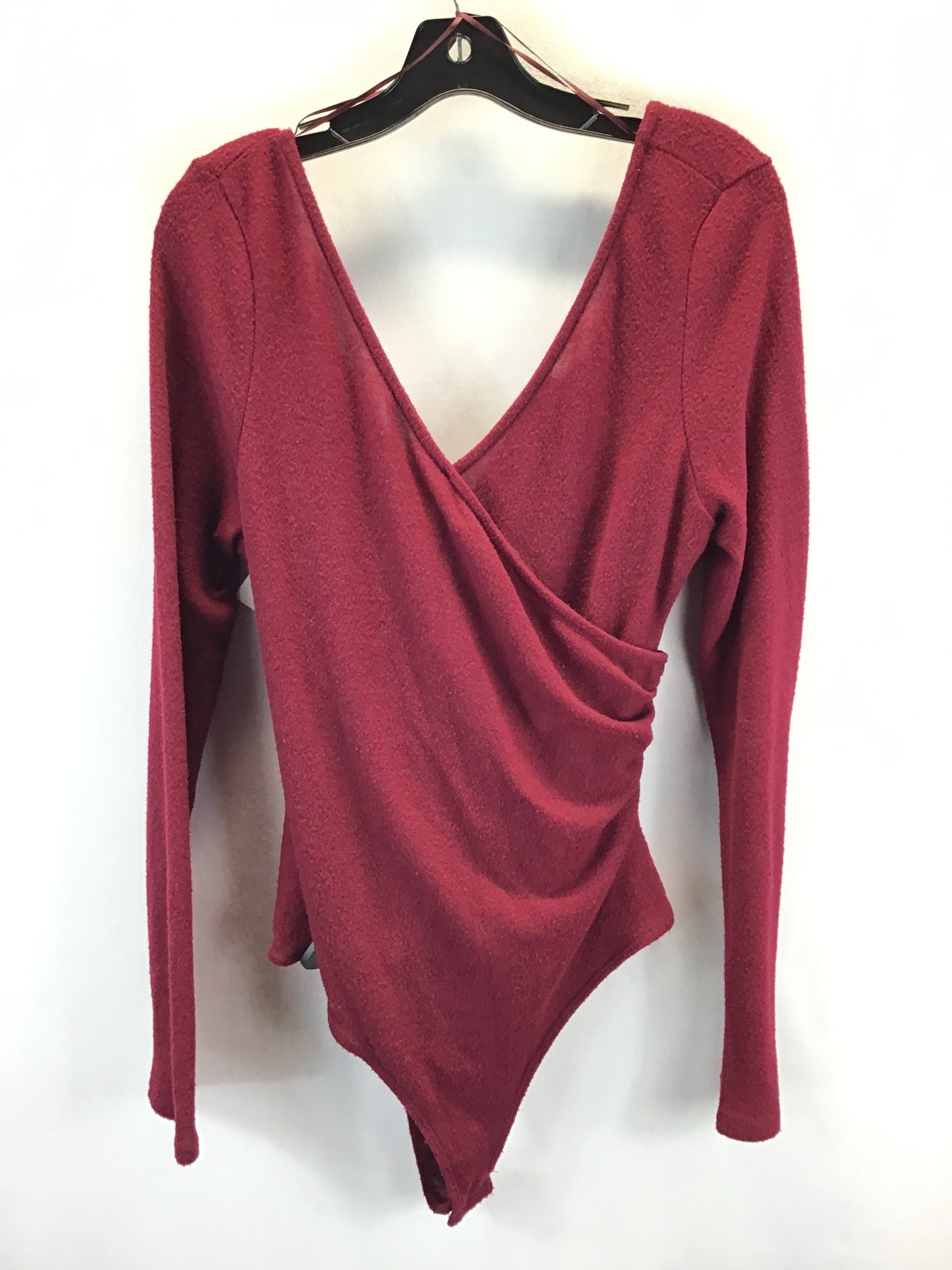 Top Long Sleeve By Astr The Label In Red, Size: Xl