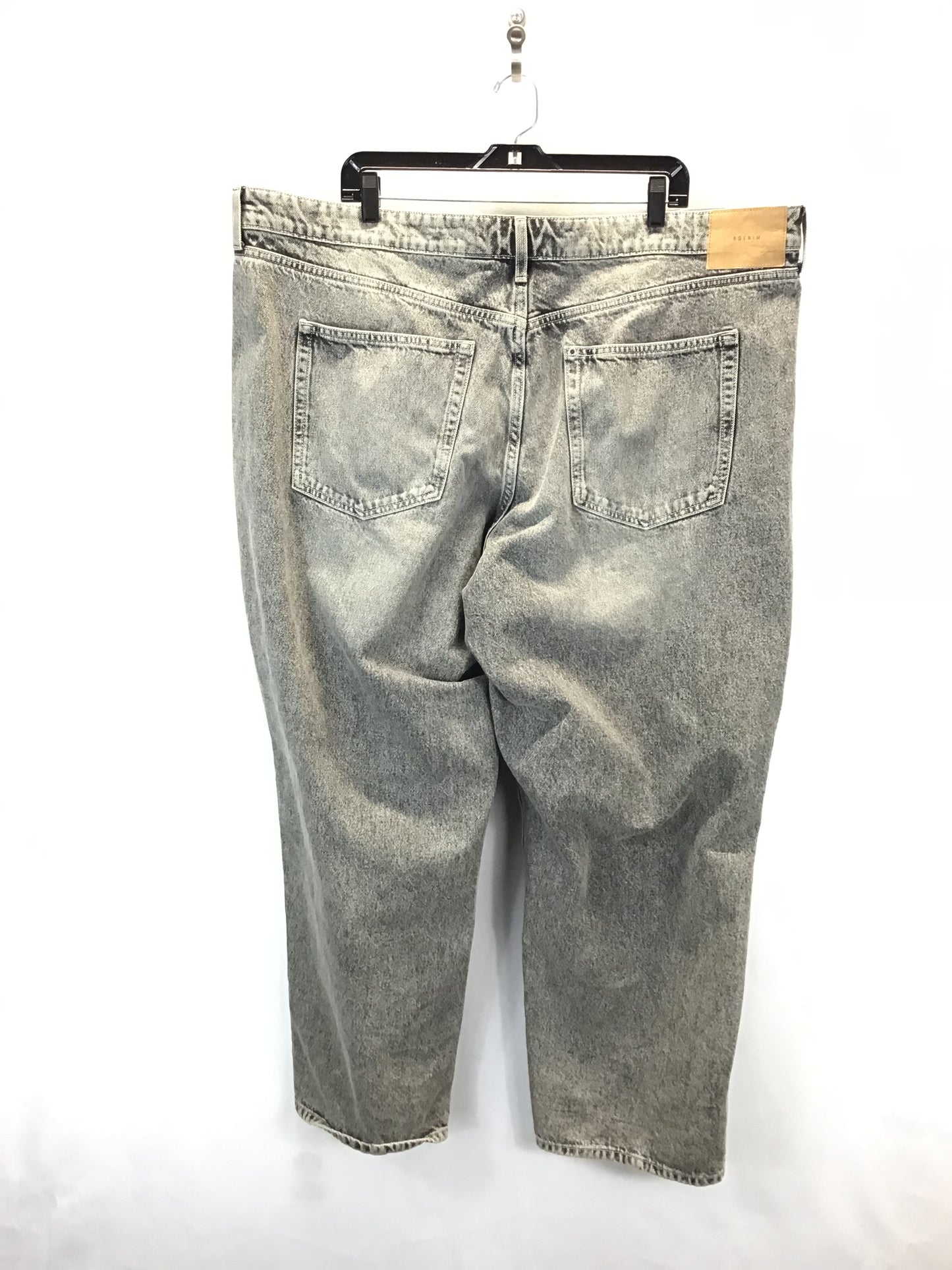 Jeans Straight By Clothes Mentor In Grey, Size: 20