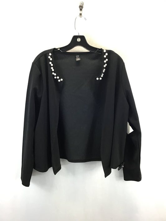 Cardigan By Clothes Mentor In Black, Size: 2x