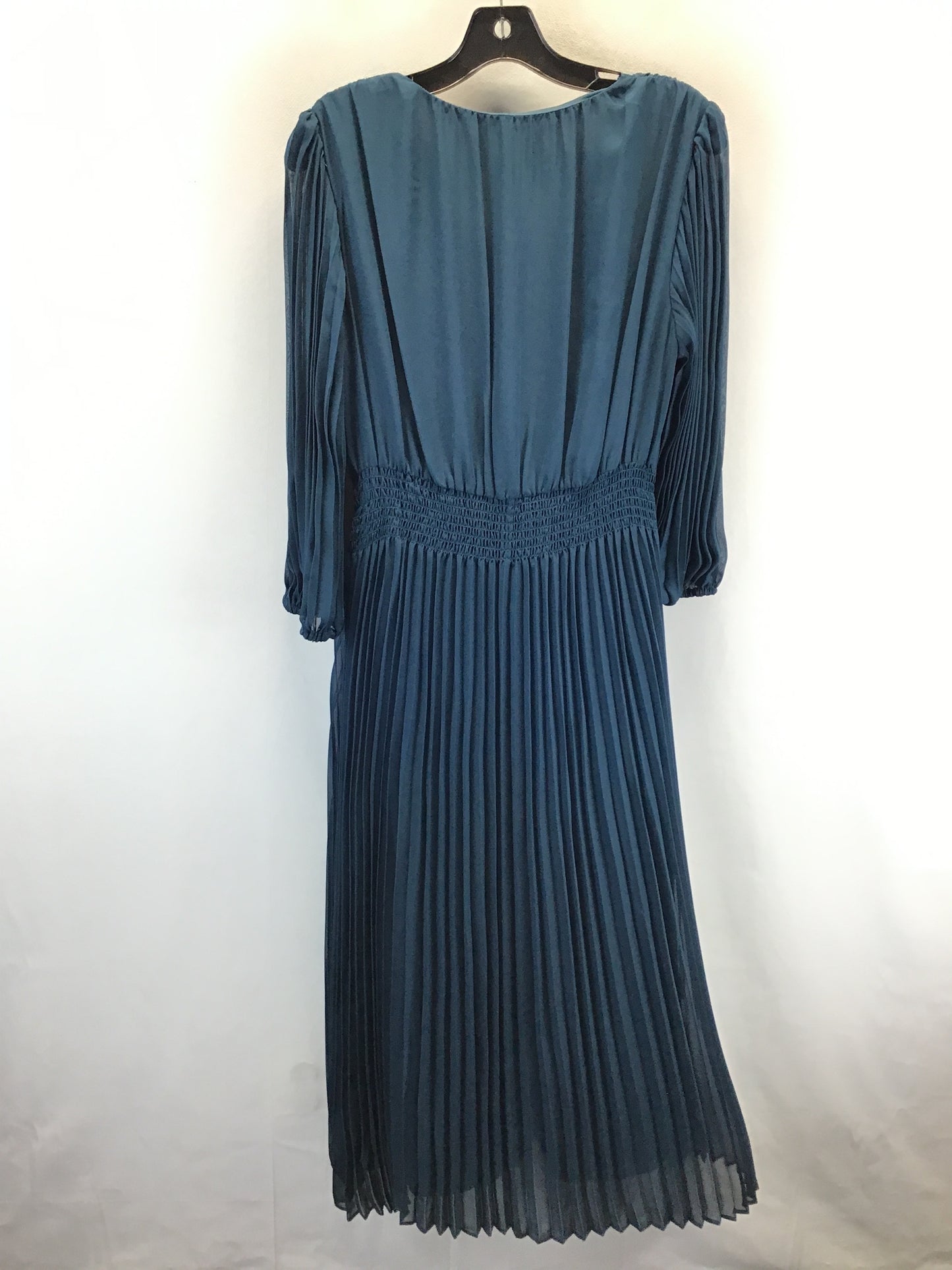 Dress Casual Midi By Taylor In Blue, Size: 10