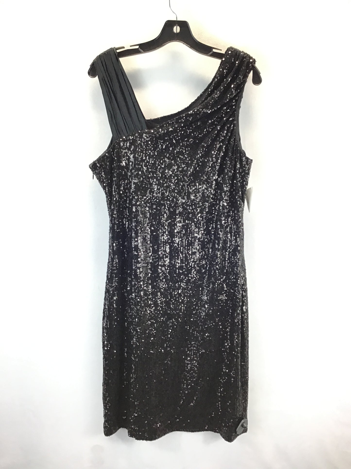 Dress Party Midi By Calvin Klein In Black, Size: 14