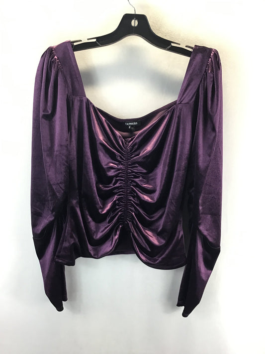 Top Long Sleeve By Express  Size: L
