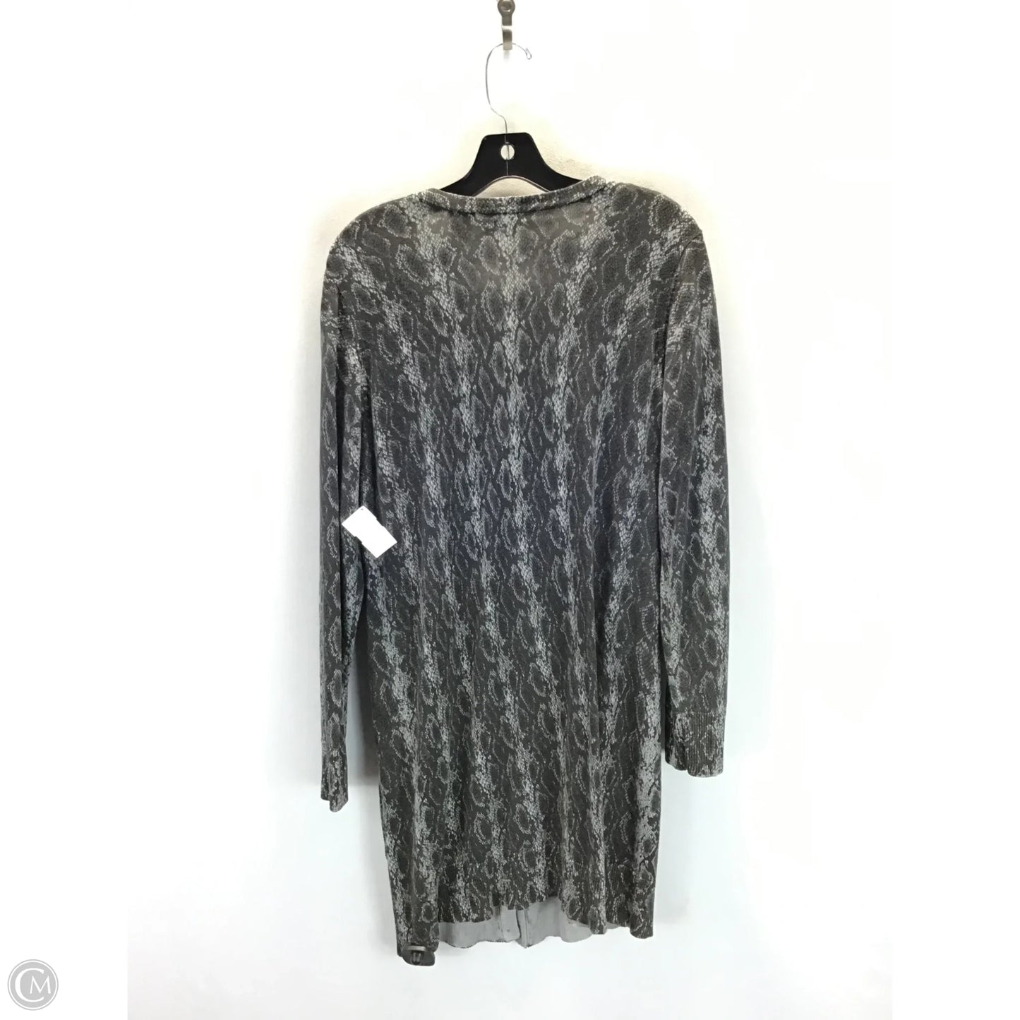 Cardigan By Diane Gilman In Grey, Size: L