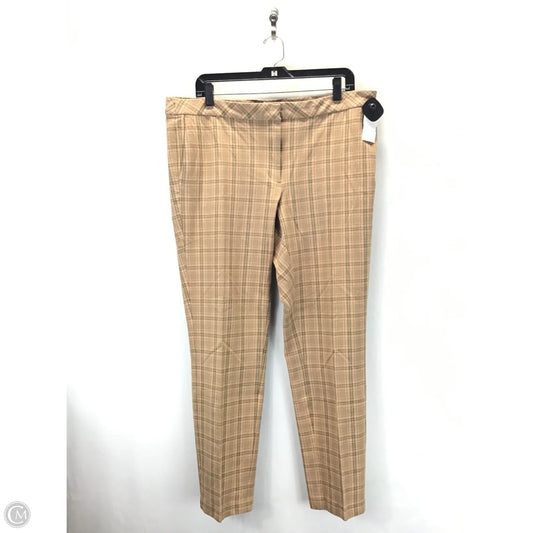 Pants Dress By J. Jill In Plaid Pattern, Size: 16