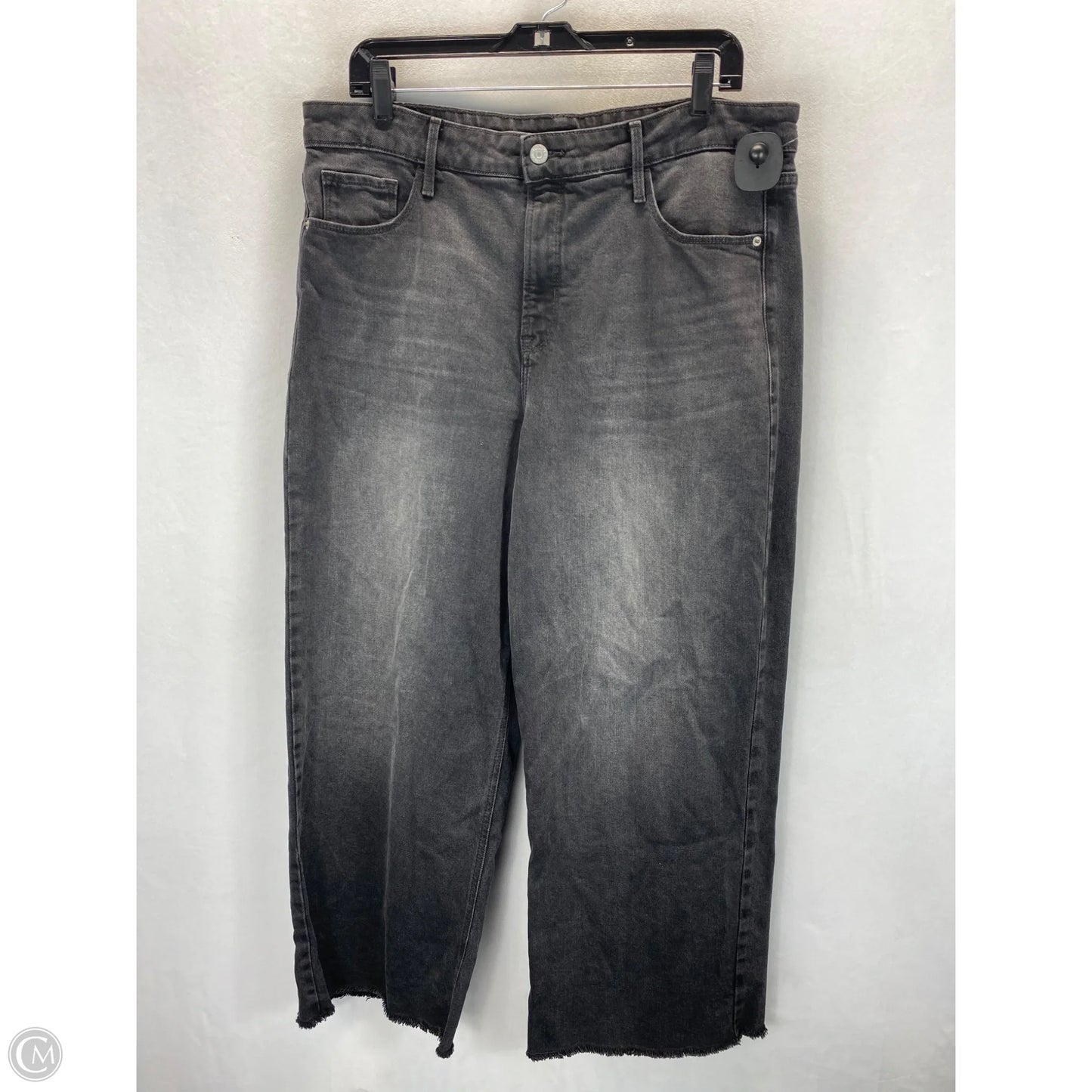 Jeans Wide Leg By Old Navy In Black, Size: 14