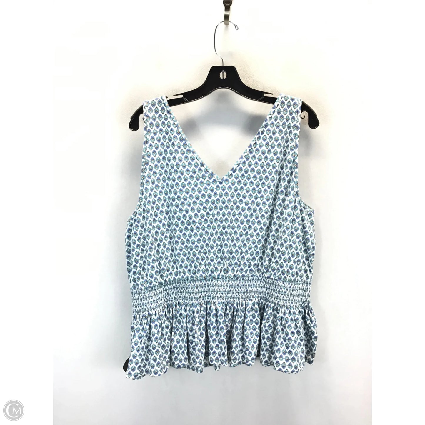 Top Sleeveless By Ann Taylor In Floral Print, Size: Xl