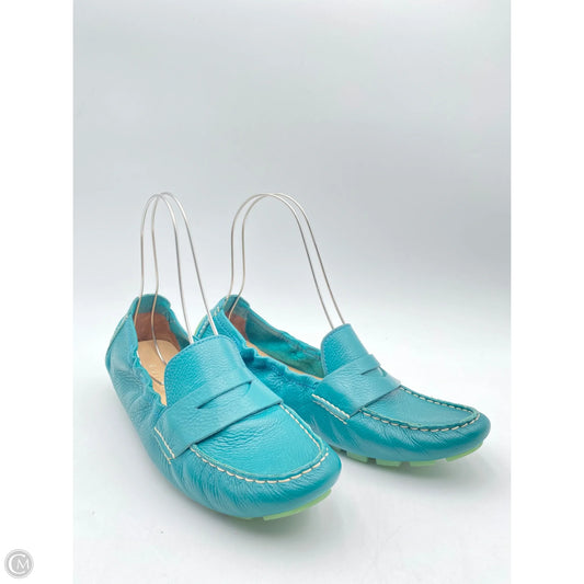 Shoes Flats By Cole-haan In Teal, Size: 9