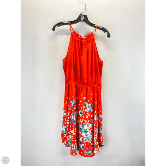 Dress Casual Midi By Collective Concepts In Red, Size: L