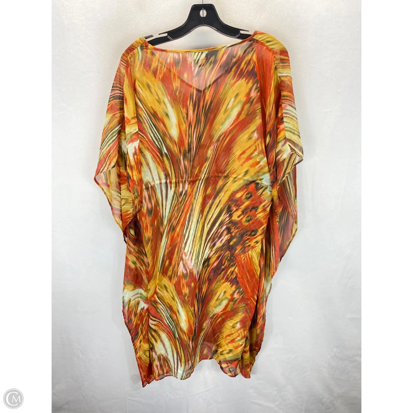 Swimwear Cover-up By Allen B In Multi-colored, Size: 2