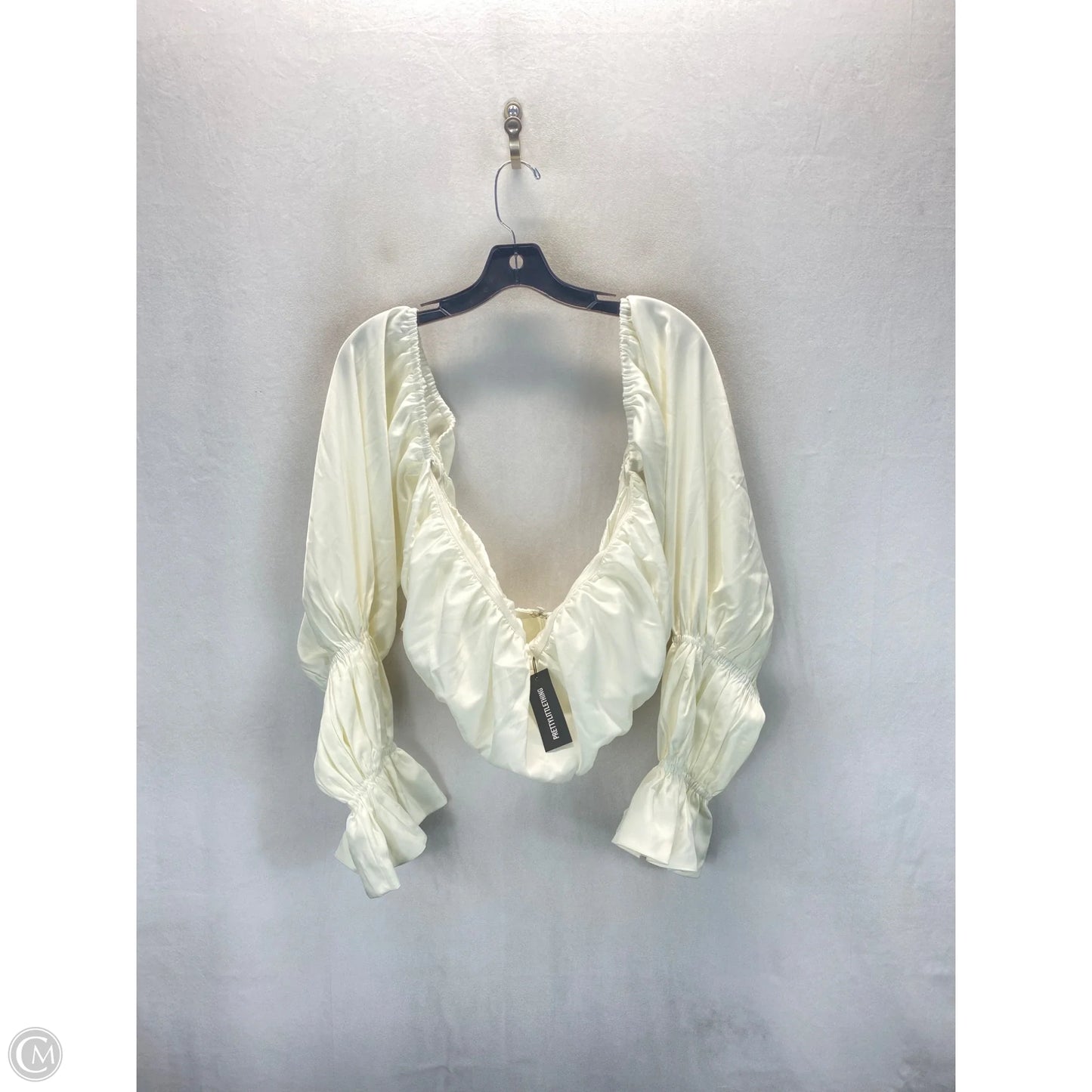 Skirt Set 2pc By Pretty Little Thing In Ivory, Size: 20