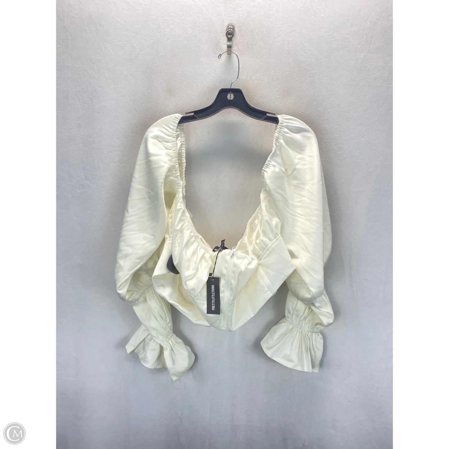 Skirt Set 2pc By Pretty Little Thing In Ivory, Size: 20