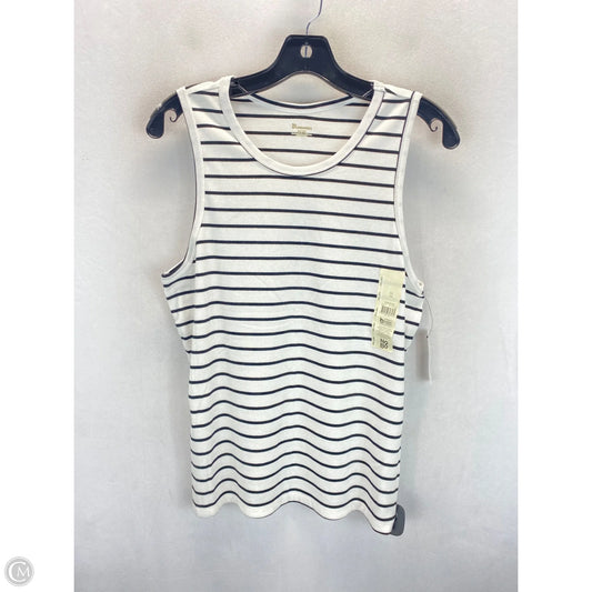 Top Sleeveless By No Boundaries In Striped Pattern, Size: Xxl