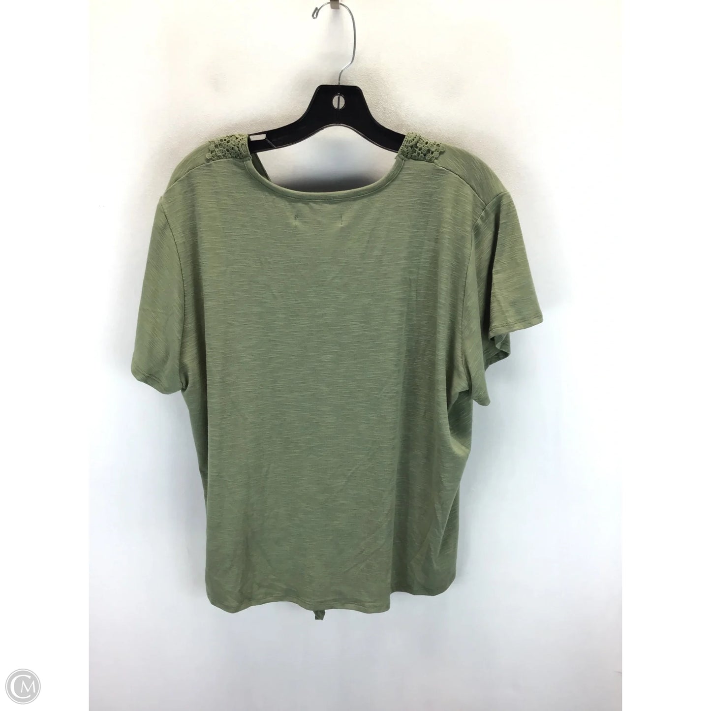 Top Short Sleeve By French Laundry In Green, Size: Xl