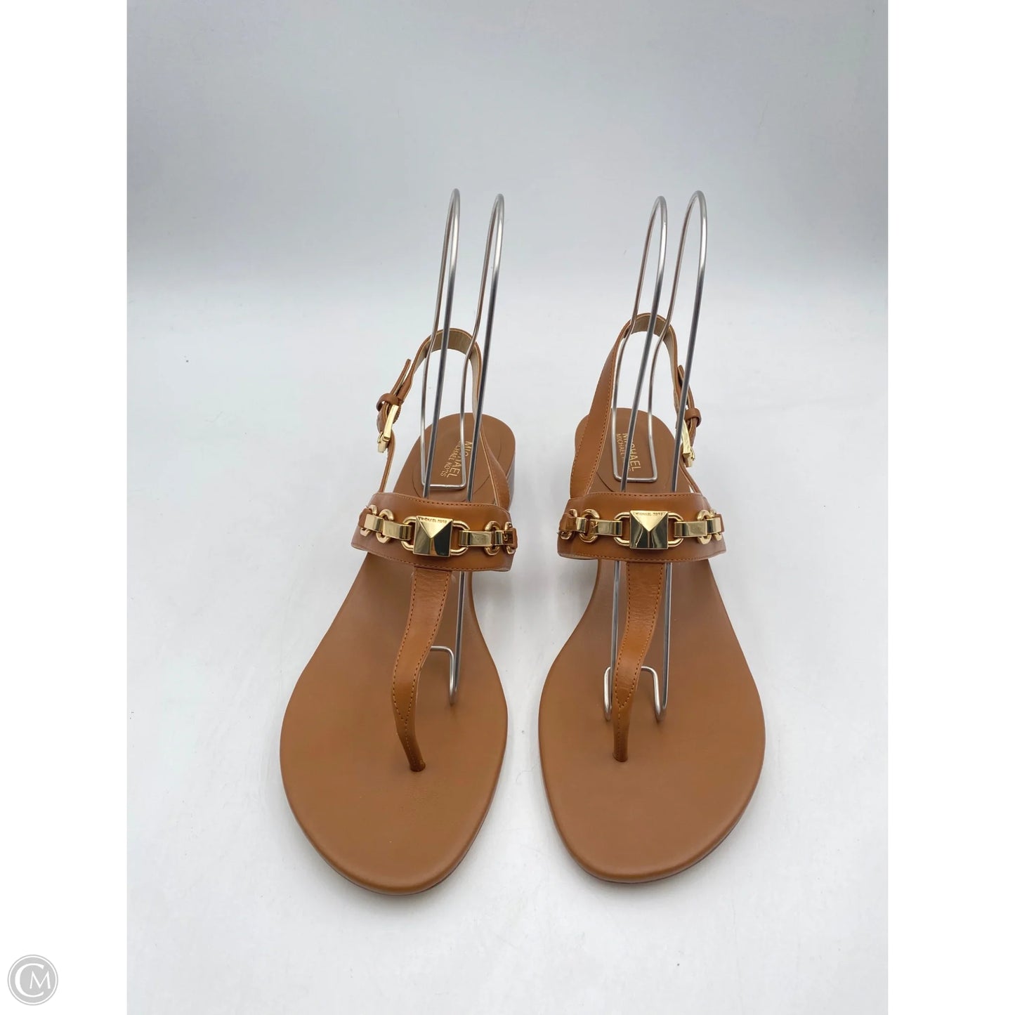 Sandals Designer By Michael Kors In Tan, Size: 11