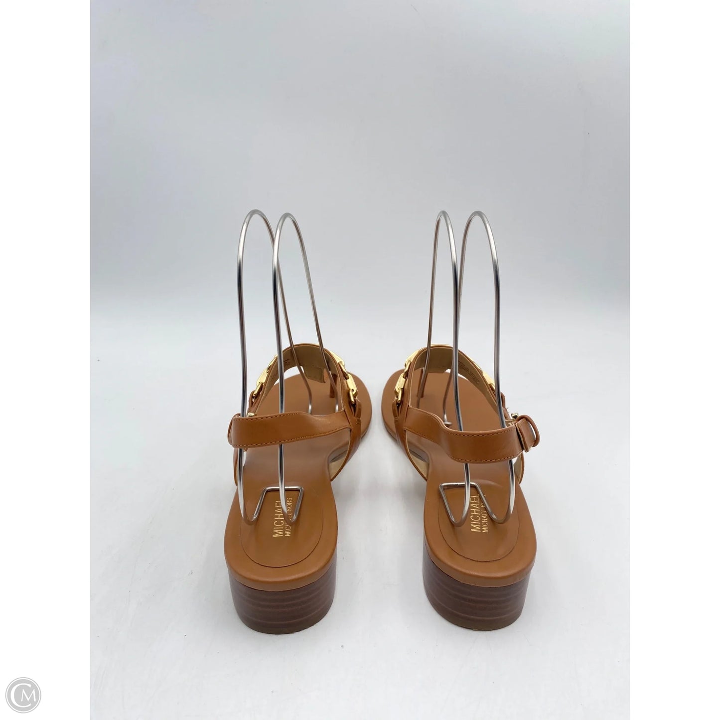 Sandals Designer By Michael Kors In Tan, Size: 11