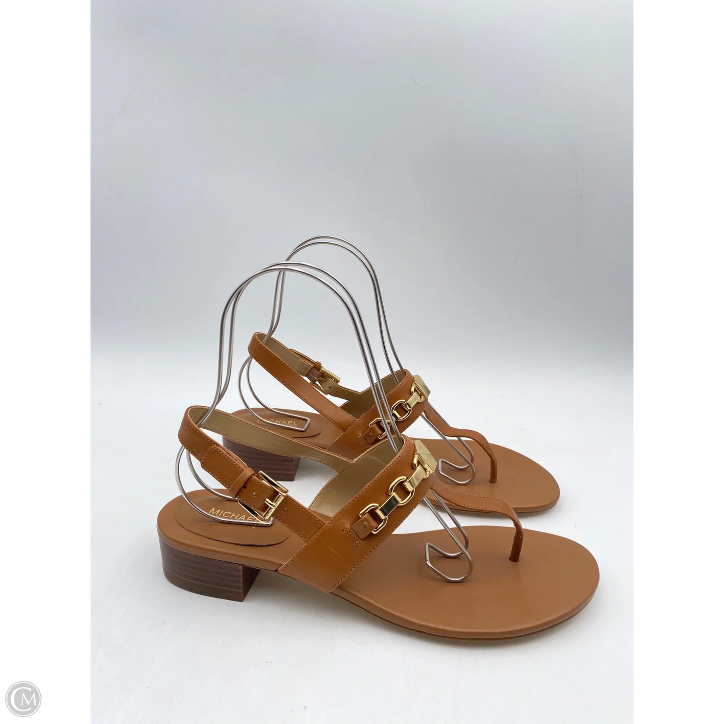 Sandals Designer By Michael Kors In Tan, Size: 11