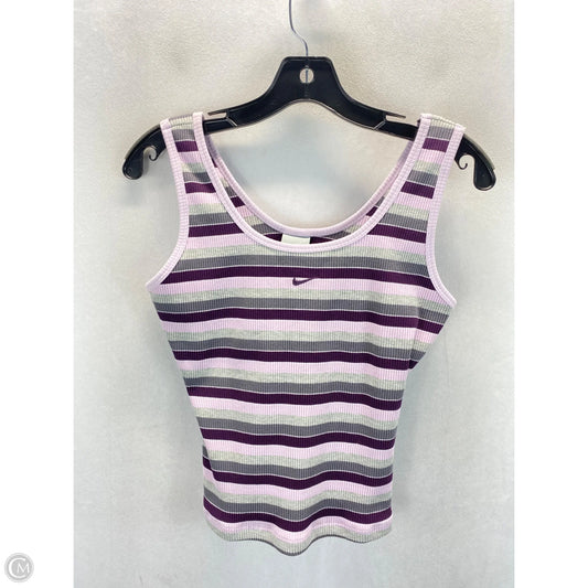 Top Sleeveless By Nike Apparel In Purple, Size: M