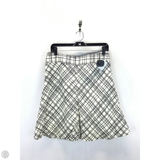 Skirt Midi By Merona In Blue & Cream, Size: 4