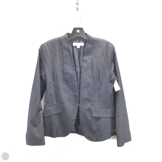 Blazer By New York And Co In Blue, Size: 10