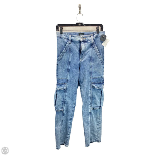 Jeans Straight By Express In Blue, Size: 6