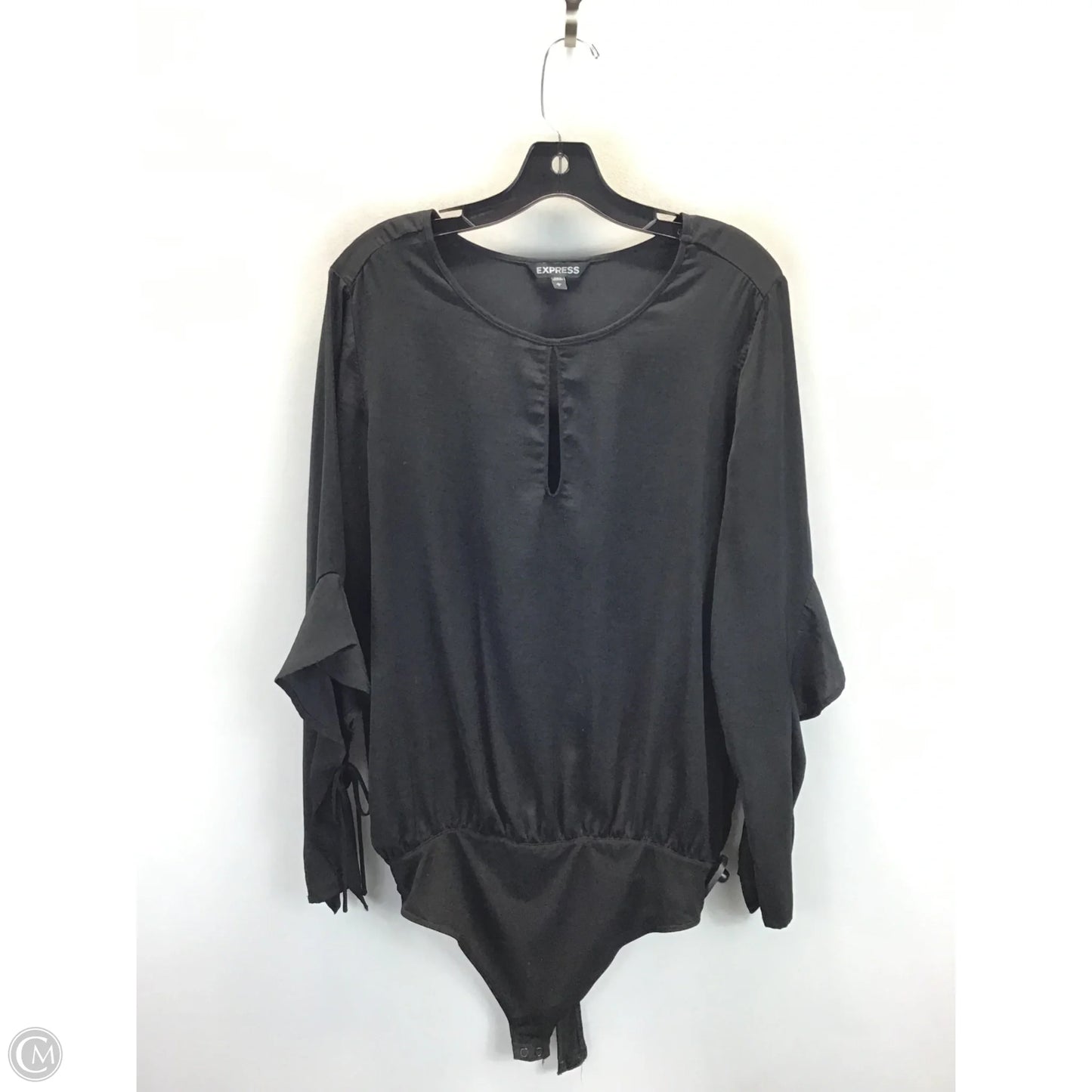 Top Long Sleeve By Express In Black, Size: L