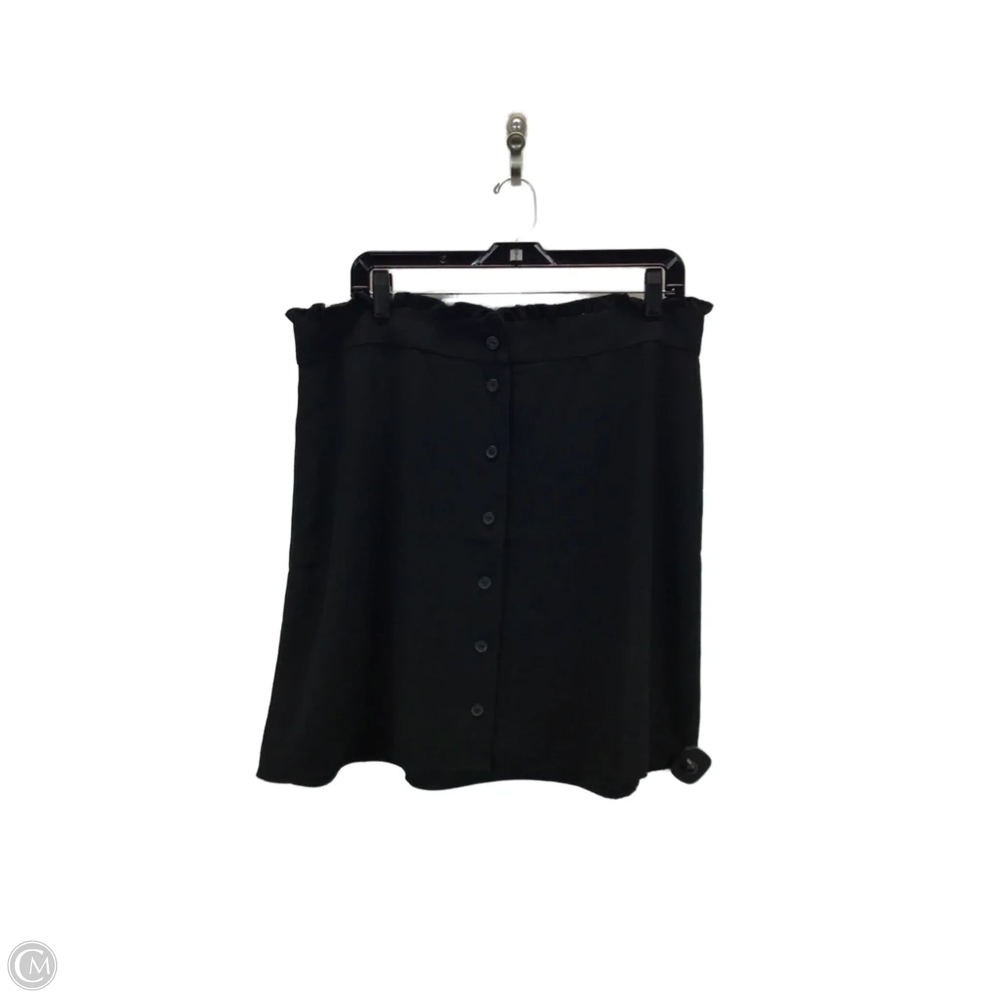 Skirt Midi By Loft In Black, Size: 14
