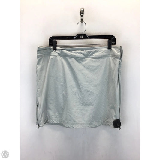 Athletic Skort By Athleta In Grey, Size: 14