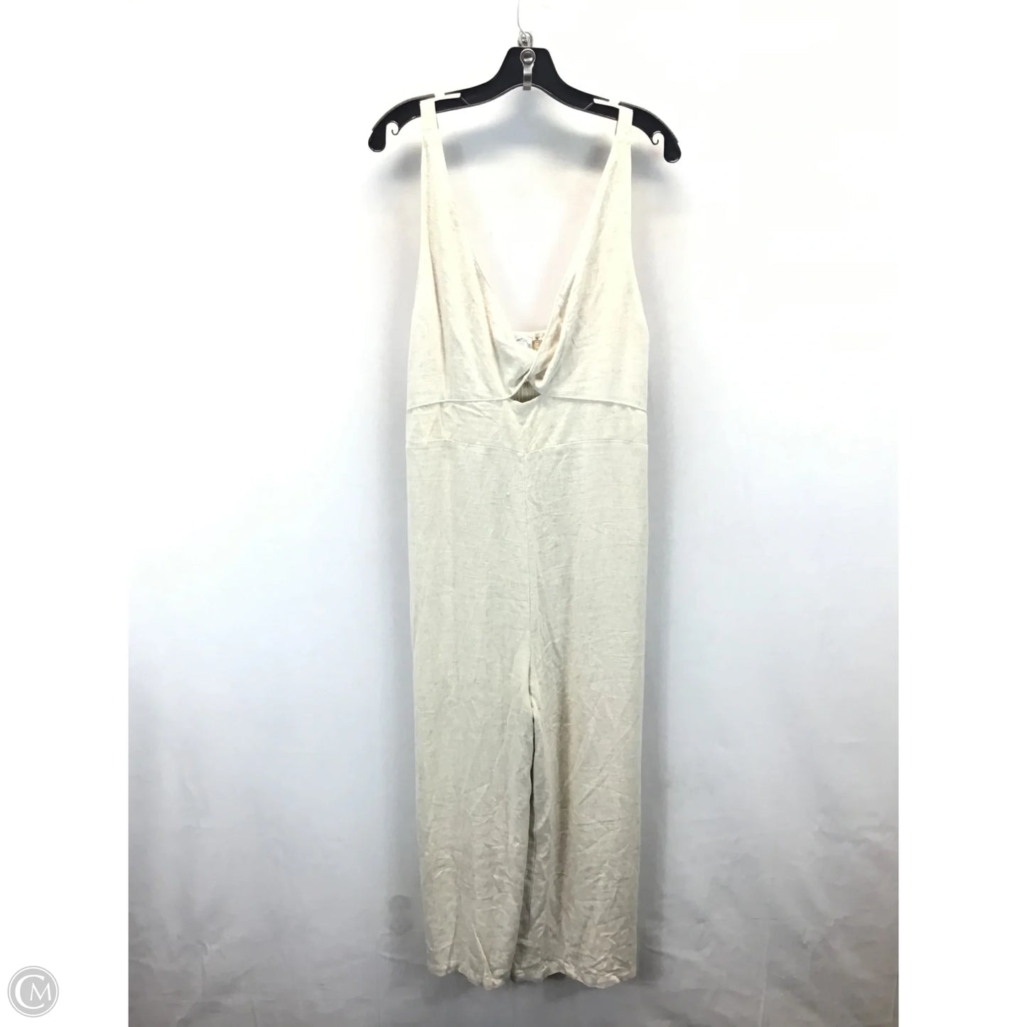 Jumpsuit By Blue Rain In Tan, Size: Xl