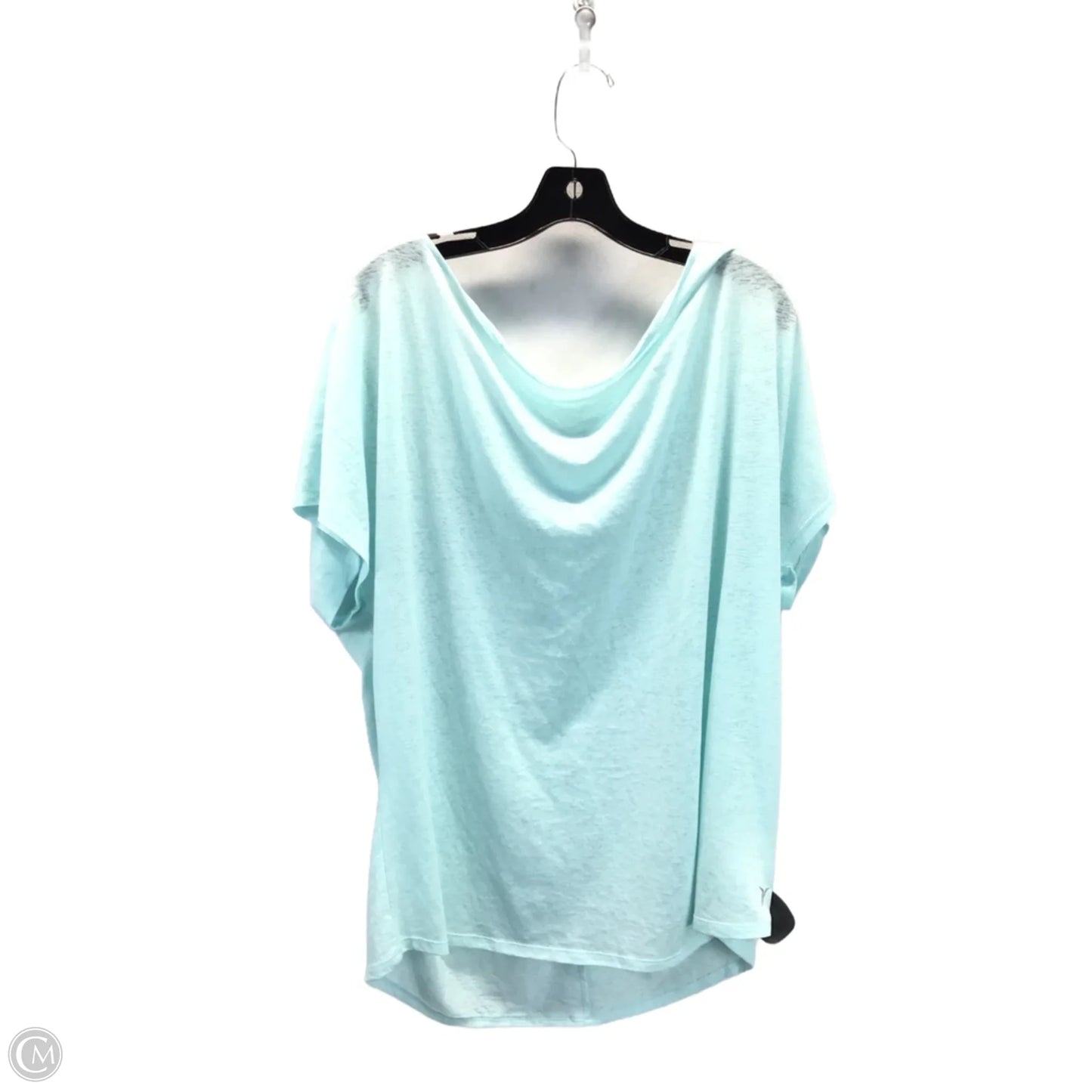 Athletic Top Short Sleeve By Old Navy In Blue, Size: 2x