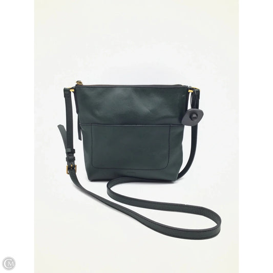 Crossbody Leather By Fossil, Size: Medium