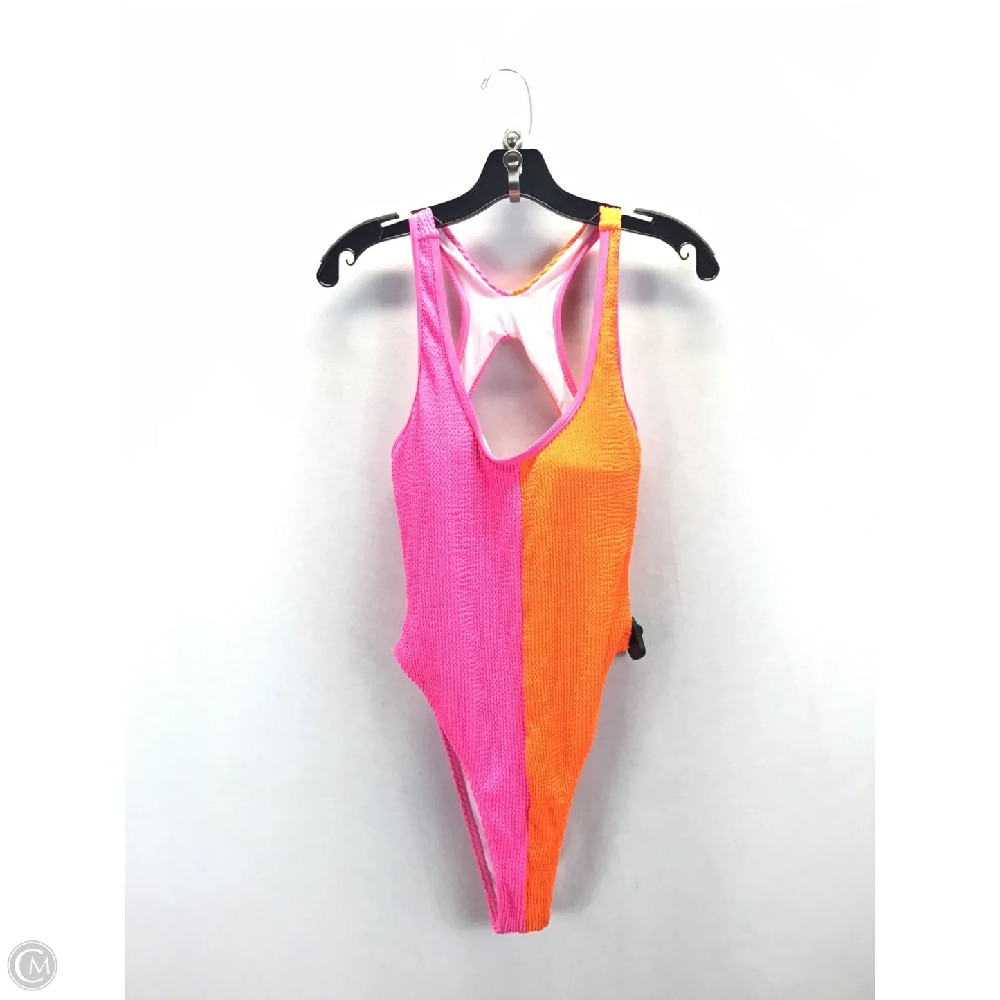 Swimsuit By Shein In Orange & Pink, Size: L