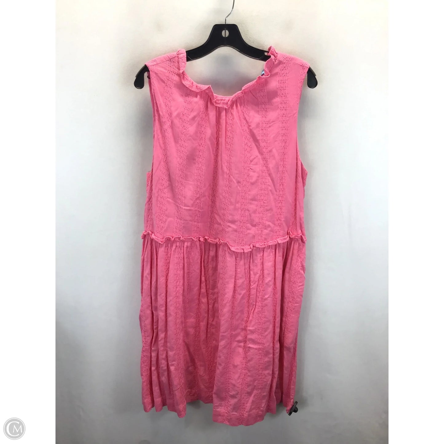 Dress Casual Midi By Draper James In Pink, Size: Xl