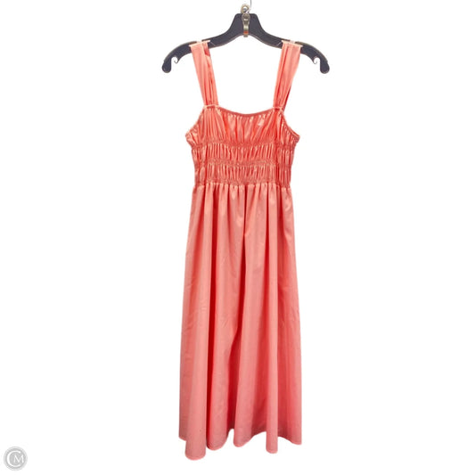 Dress Casual Maxi By Nanette By Nanette Lepore In Coral, Size: 4
