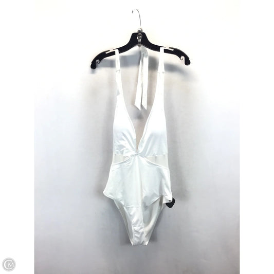 Swimsuit By Fashion Nova In White, Size: Xl