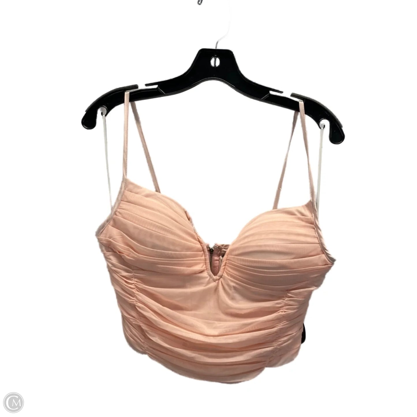 Top Sleeveless By Akira In Pink, Size: L