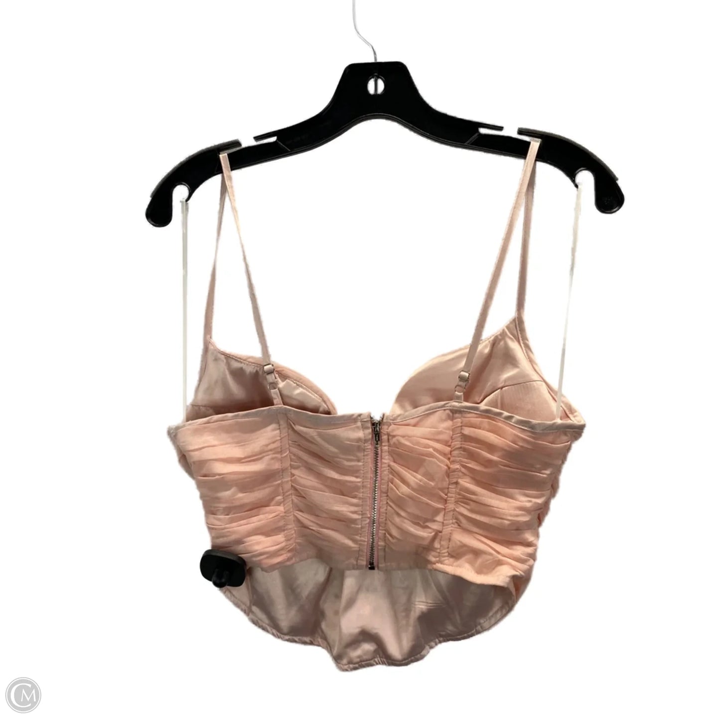 Top Sleeveless By Akira In Pink, Size: L