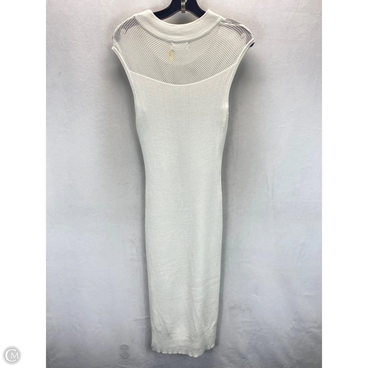 Dress Casual Midi By New York And Co In White, Size: S